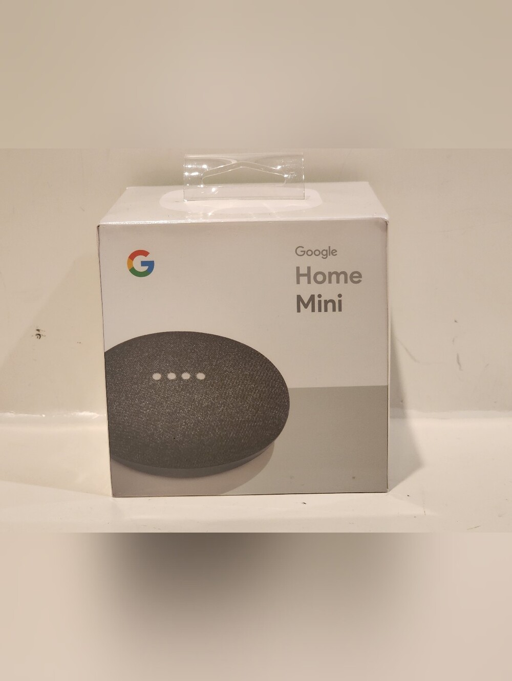 Google Home Mini Smart Speaker- Charcoal (GA00216-US) New Sealed
